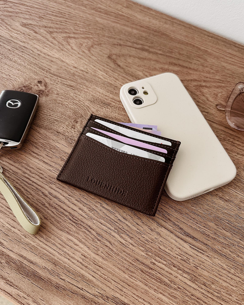 Louenhide Ada Cardholder Chocolate