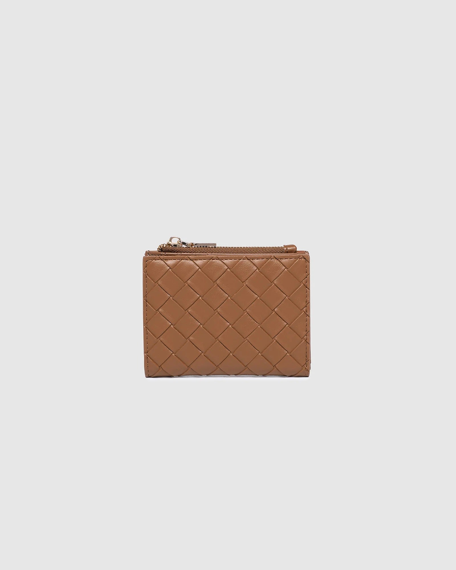 Louenhide Lily Woven Wallet - Tan