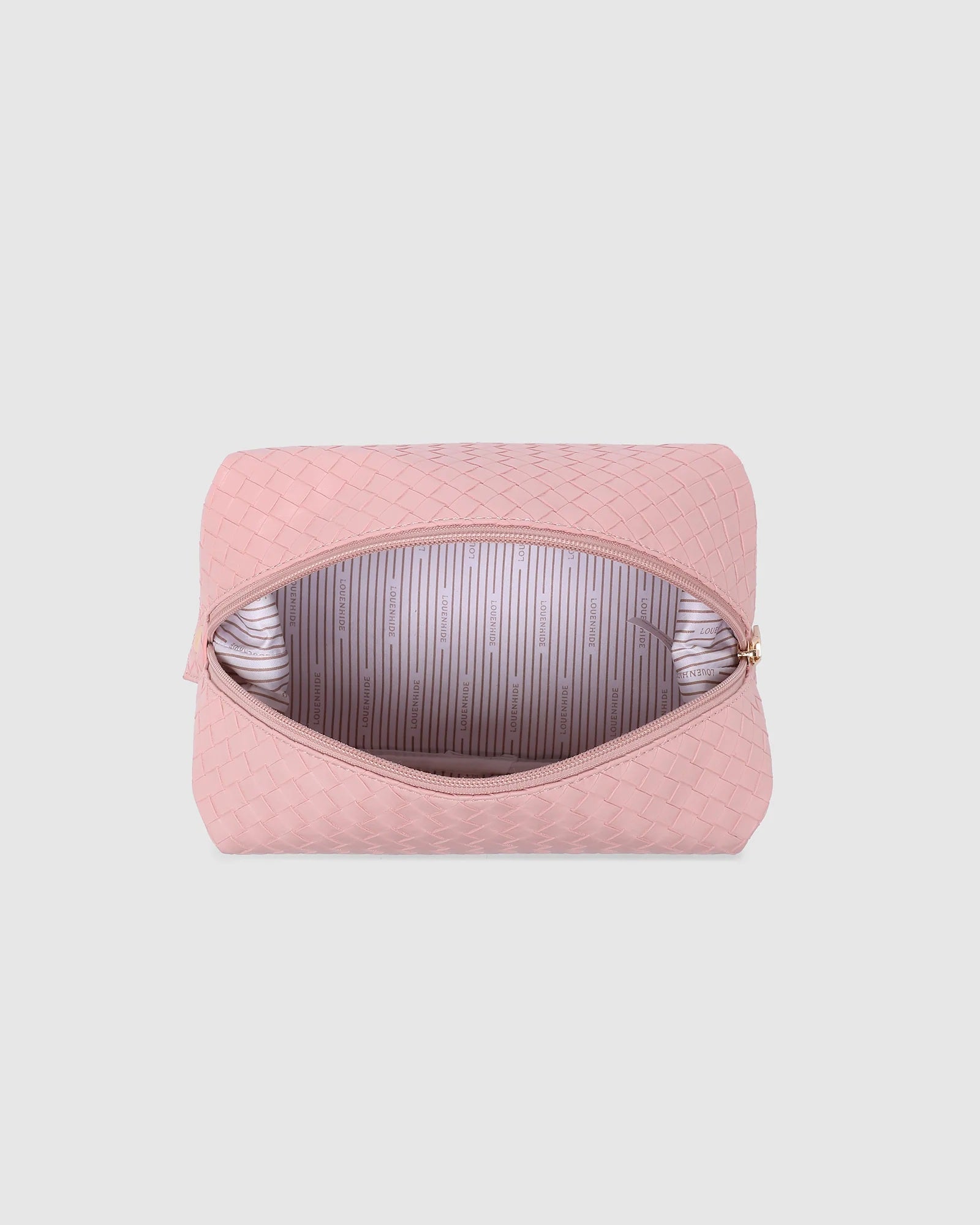 Louenhide Lucinda Woven Cosmetic Case - Pink