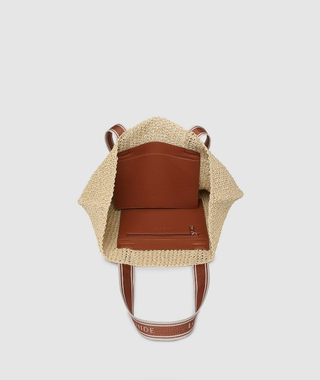 Louenhide Bali Beach Bag - Natural Tan Raffia