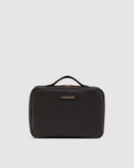Load image into Gallery viewer, Louenhide Georgie Cosmetic Case Black
