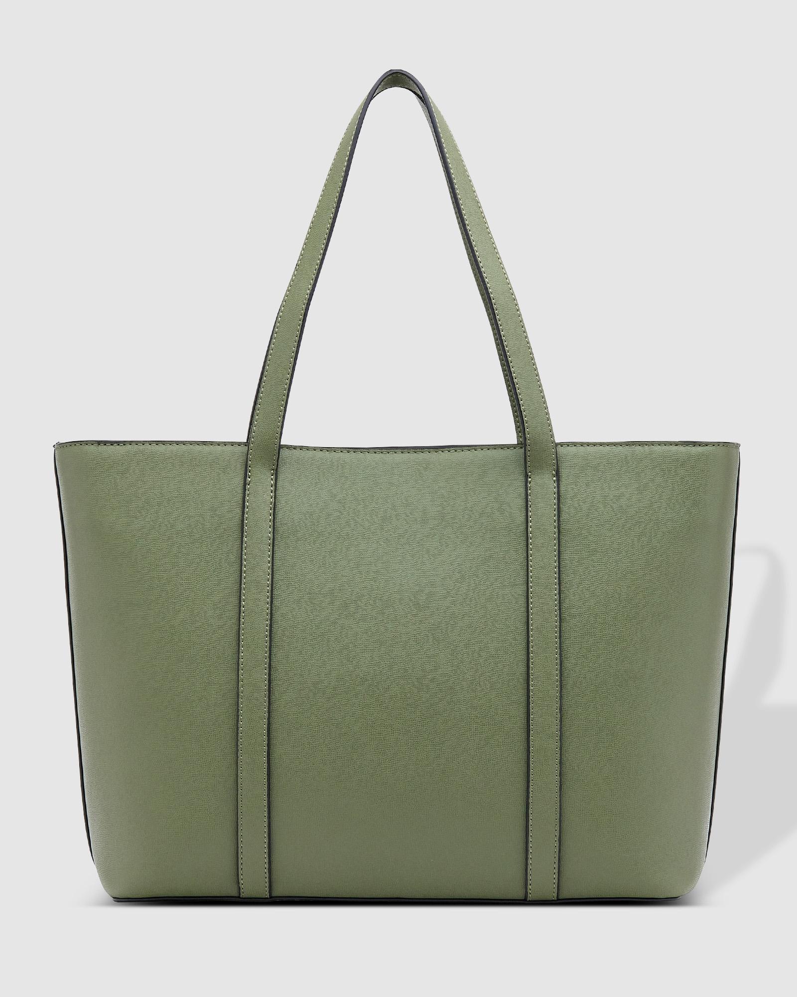 Louenhide Malibu Laptop Tote Bag Sage Green