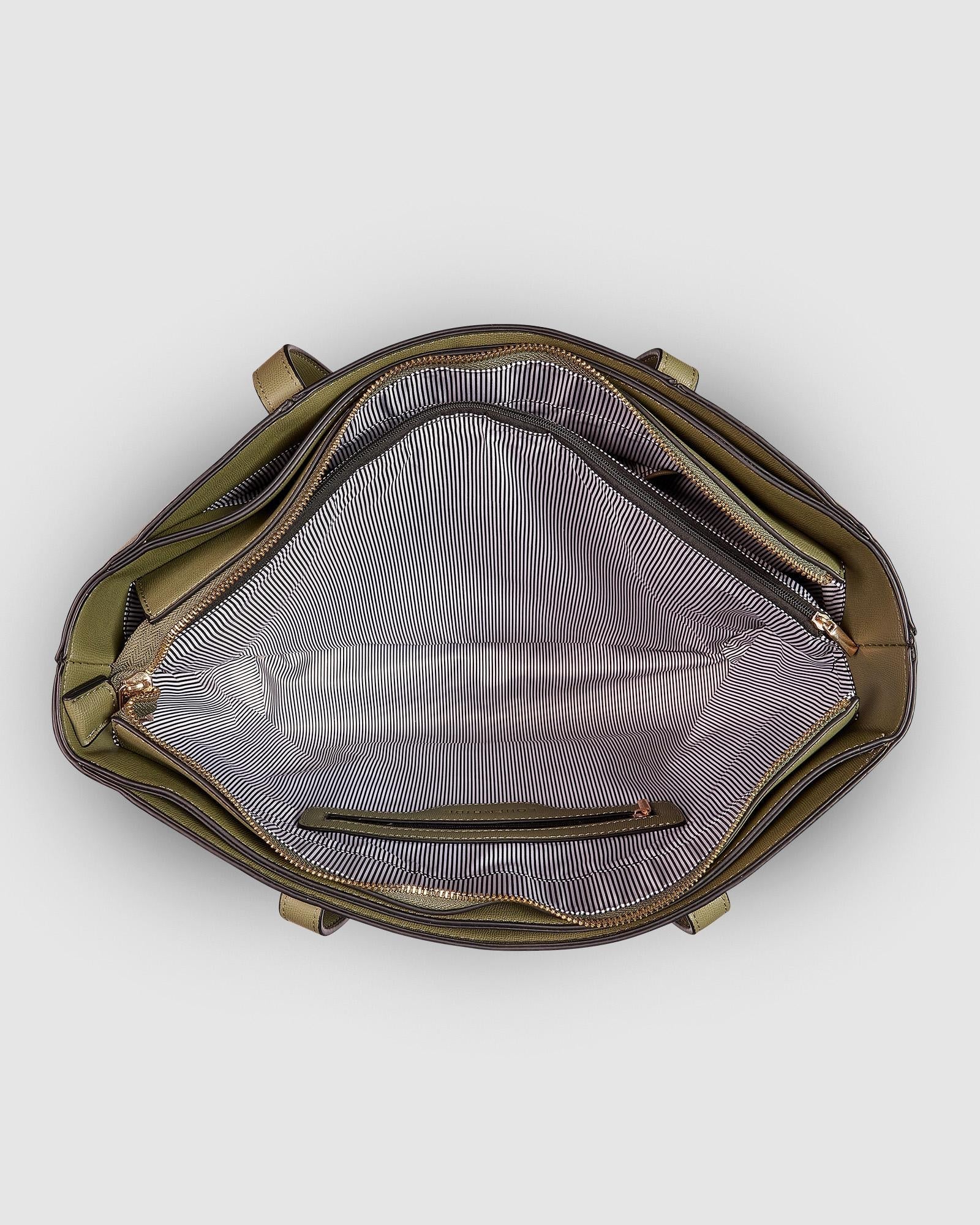 Louenhide Malibu Laptop Tote Bag Sage Green