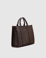 Load image into Gallery viewer, Louenhide Manhattan Tote Bag - Chocolate
