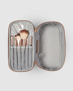 Load image into Gallery viewer, Louenhide Georgie Fifi Cosmetic Set - Coffee
