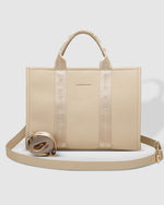 Load image into Gallery viewer, Louenhide Manhattan Logo Tote Bag Biscotti
