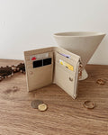 Louenhide Lily Woven Wallet - Malt