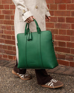 Load image into Gallery viewer, Louenhide Rhodes Laptop Bag - Green

