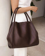 Load image into Gallery viewer, Louenhide Sutton Shoulder Bag - Chocolate
