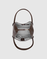 Load image into Gallery viewer, Louenhide Sutton Shoulder Bag - Chocolate
