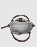 Load image into Gallery viewer, Louenhide Sutton Shoulder Bag - Chocolate
