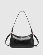 Load image into Gallery viewer, Louenhide Jacqueline Shoulder Bag - Black Patent
