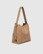Load image into Gallery viewer, Louenhide Peyton Suedette Shoulder Bag - Honey
