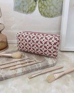 Load image into Gallery viewer, Louenhide Brianna Makeup Bag - Retro Pink
