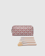 Load image into Gallery viewer, Louenhide Brianna Makeup Bag - Retro Pink
