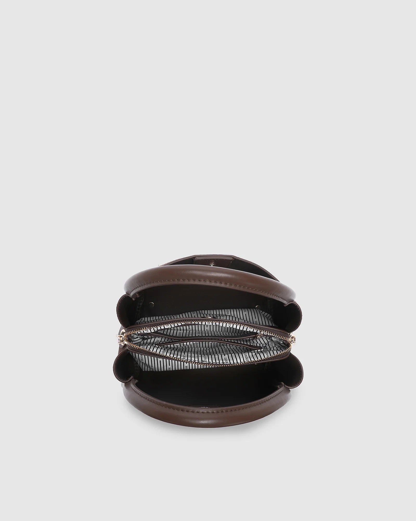 Louenhide Steffie Suedette Mini Tote Bag - Chocolate