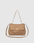 Louenhide Arden Suedette Shoulder Bag - Honey