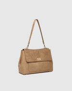 Load image into Gallery viewer, Louenhide Arden Suedette Shoulder Bag - Honey
