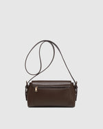 Load image into Gallery viewer, Louenhide Sophia Crossbody Bag - Chocolate
