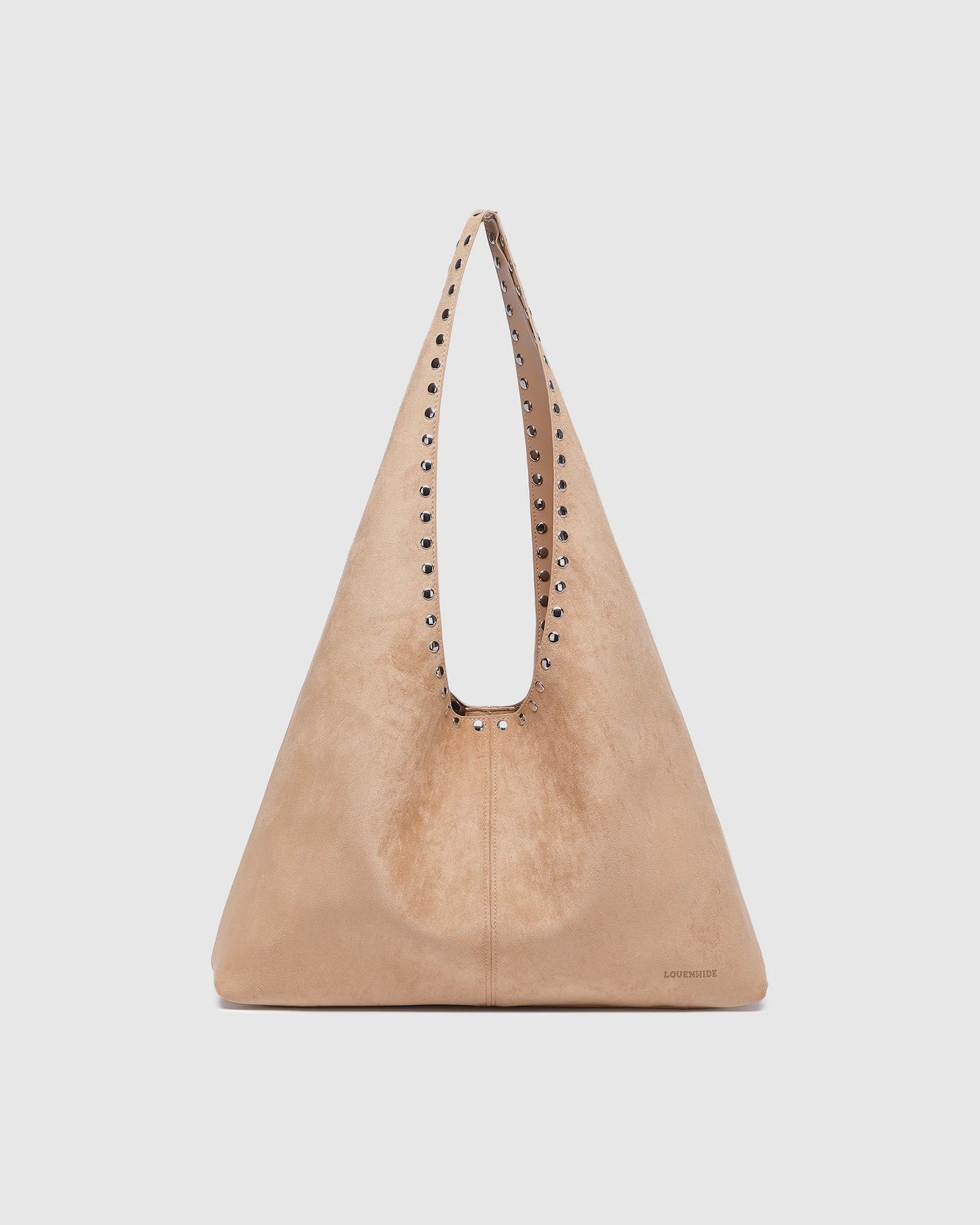 Louenhide Hailey Suedette Shoulder Bag - Blonde