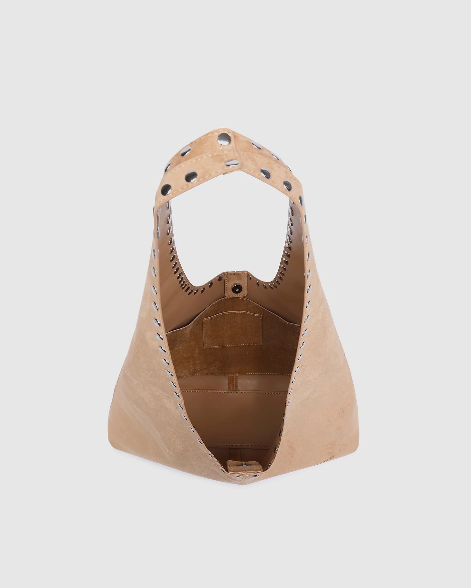 Louenhide Hailey Suedette Shoulder Bag - Blonde