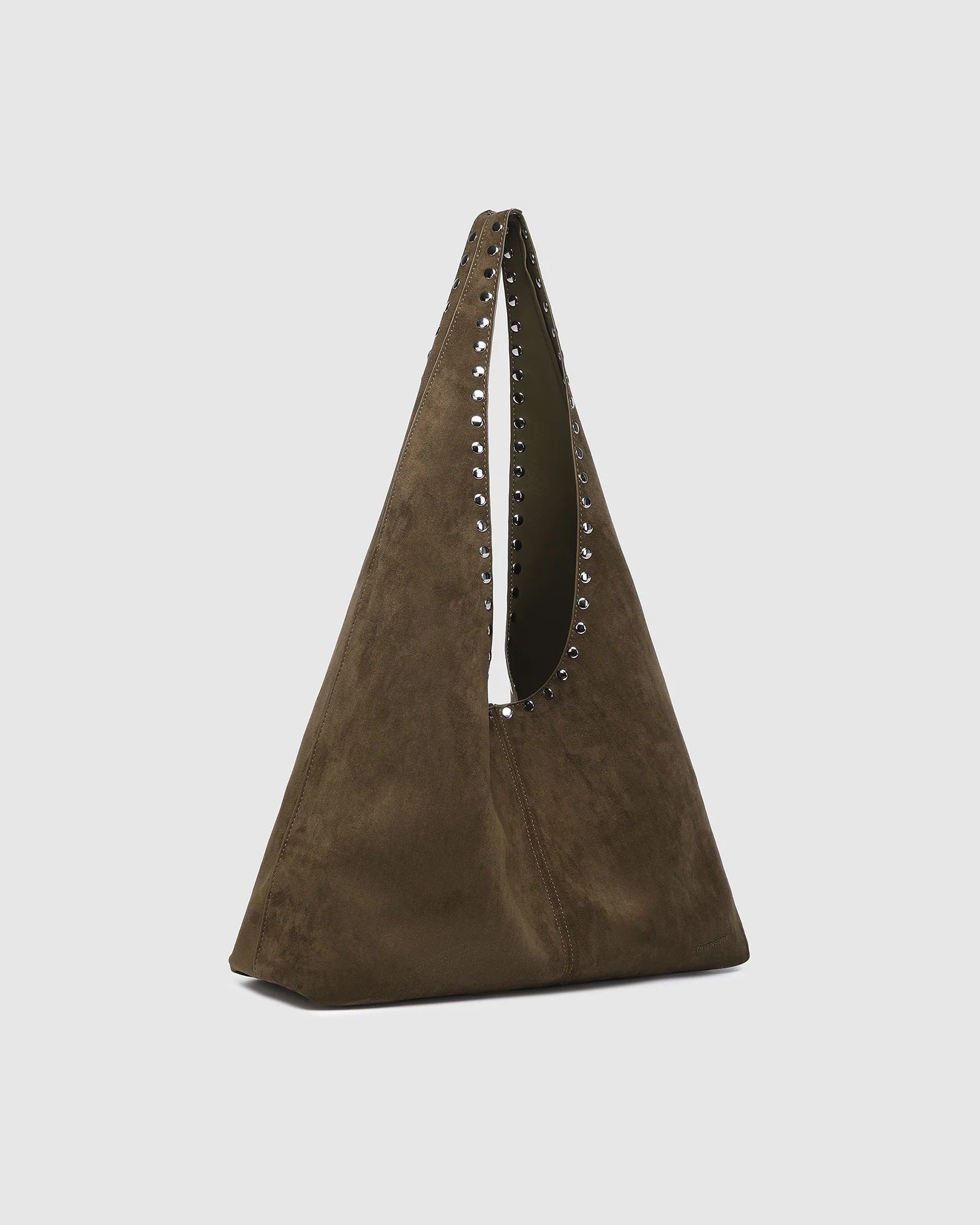 Louenhide Hailey Suedette Shoulder Bag - Olive