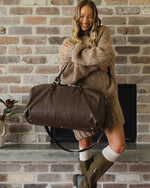 Load image into Gallery viewer, Louenhide Cooper Travel Bag - Chocolate
