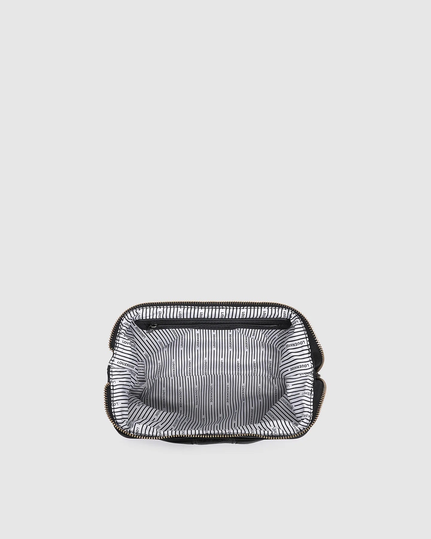 Louenhide Albie Cosmetic Case - Saddle Black