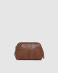 Louenhide Albie Cosmetic Case - Saddle Cognac