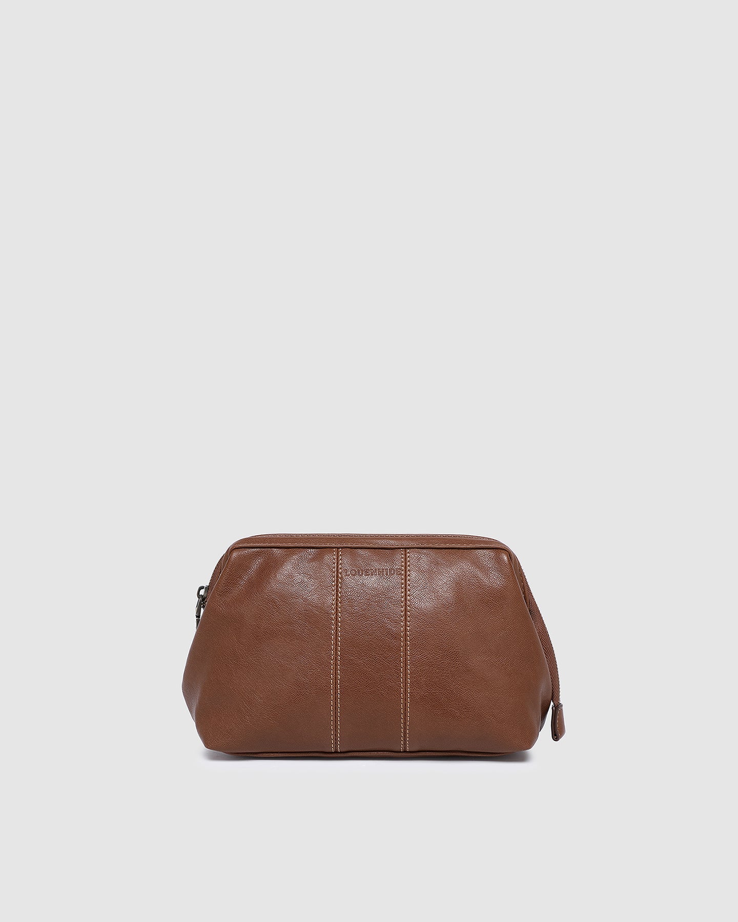 Louenhide Albie Cosmetic Case - Saddle Cognac