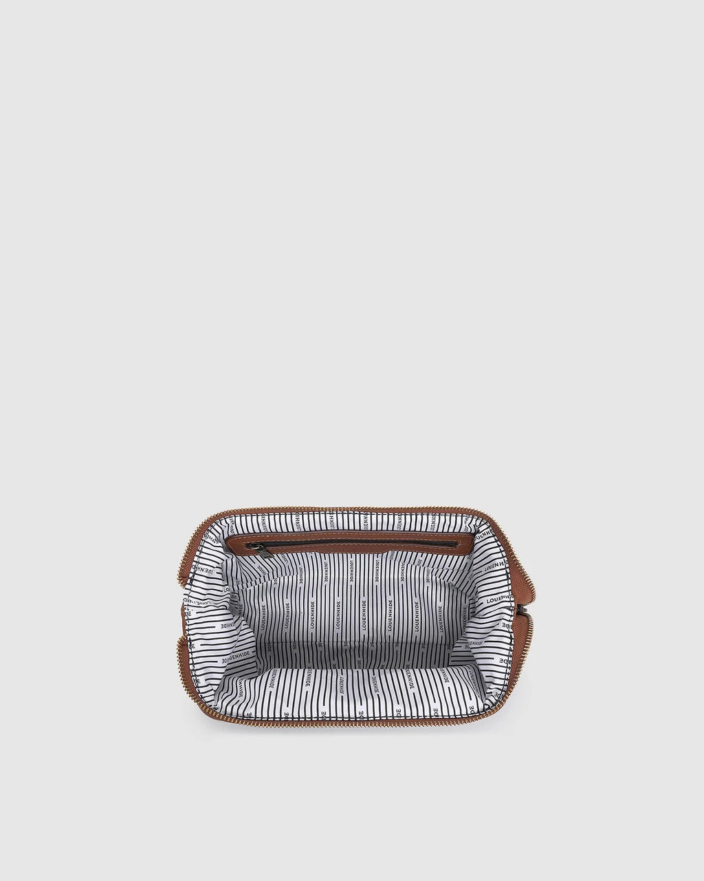 Louenhide Albie Cosmetic Case - Saddle Cognac