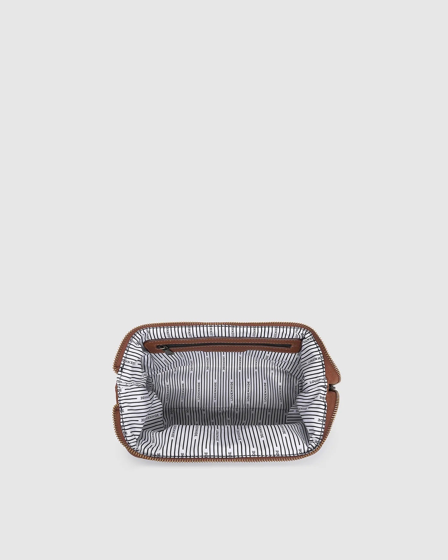 Louenhide Albie Cosmetic Case - Saddle Cognac