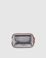 Load image into Gallery viewer, Louenhide Albie Cosmetic Case - Saddle Cognac
