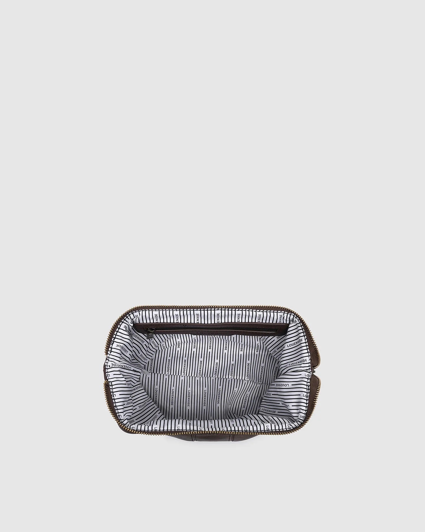 Louenhide Albie Cosmetic Case - Saddle Chocolate