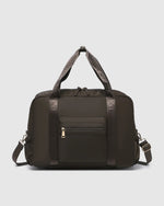Load image into Gallery viewer, Louenhide Jenn Nylon Travel Bag - Chocolate
