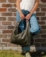 Load image into Gallery viewer, Louenhide Monaco Shoulder Bag - Olive
