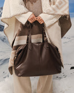 Load image into Gallery viewer, Louenhide Hampton Tote Bag - Chocolate
