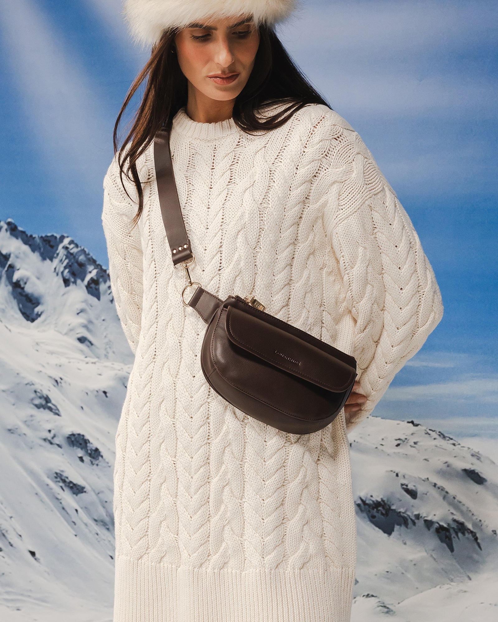 Louenhide Lola Belt Bag - Chocolate