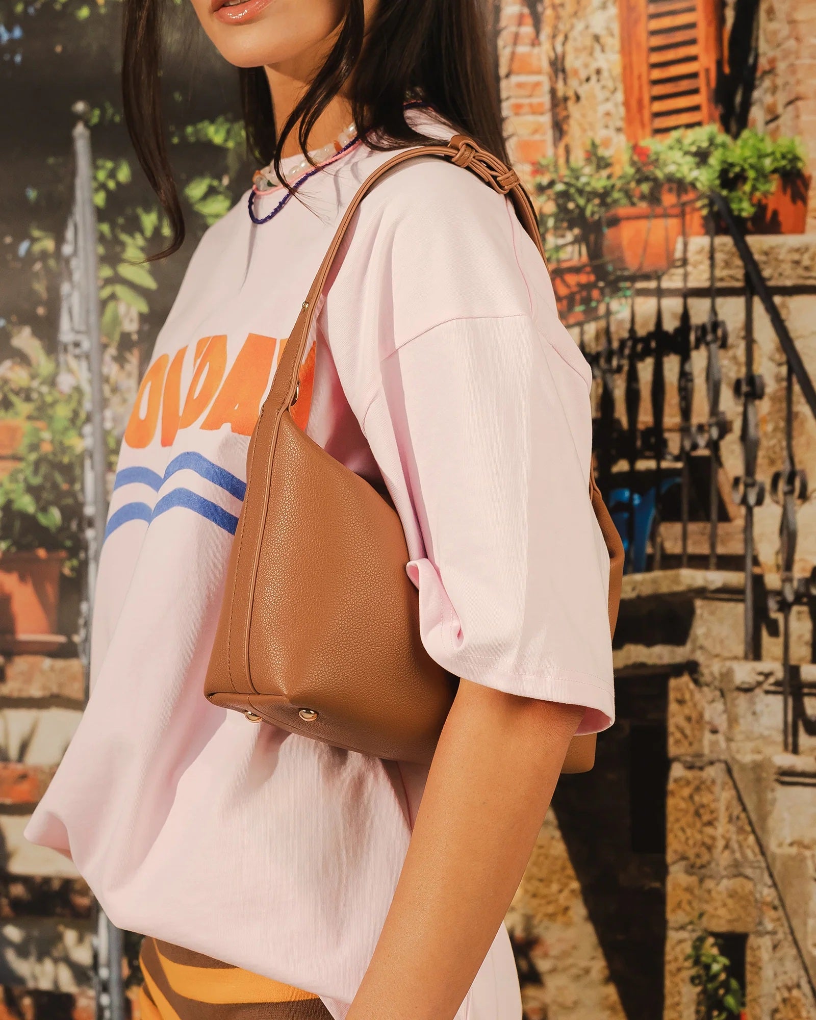 Louenhide Madeline Shoulder Bag - Toffee