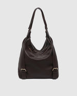 Load image into Gallery viewer, Louenhide Miley Convertible Backpack - Chocolate
