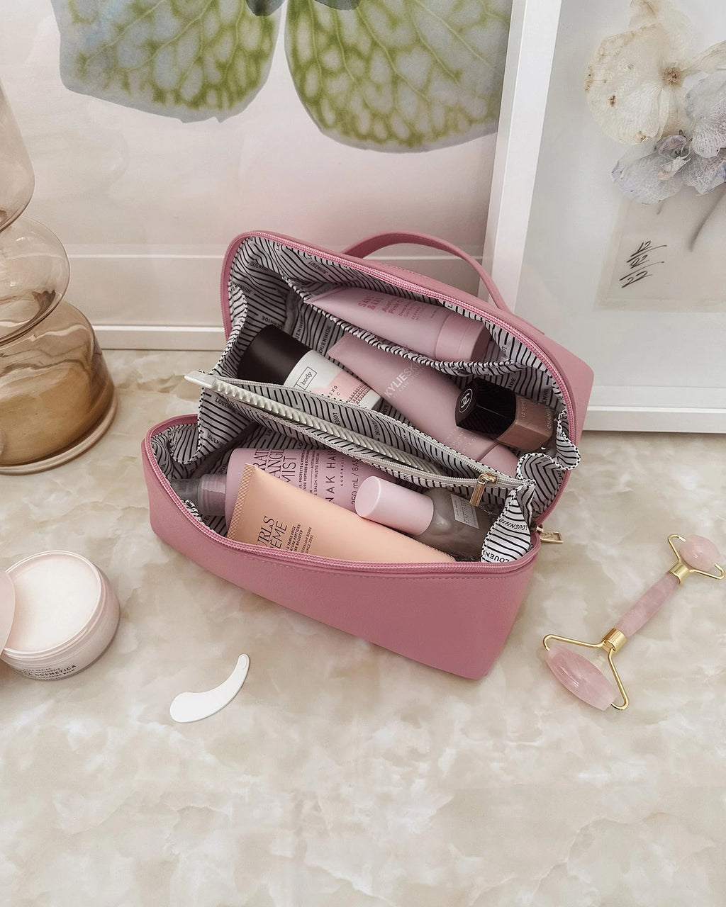 Louenhide Mary Brianna Cosmetic Set - Bubblegum Pink