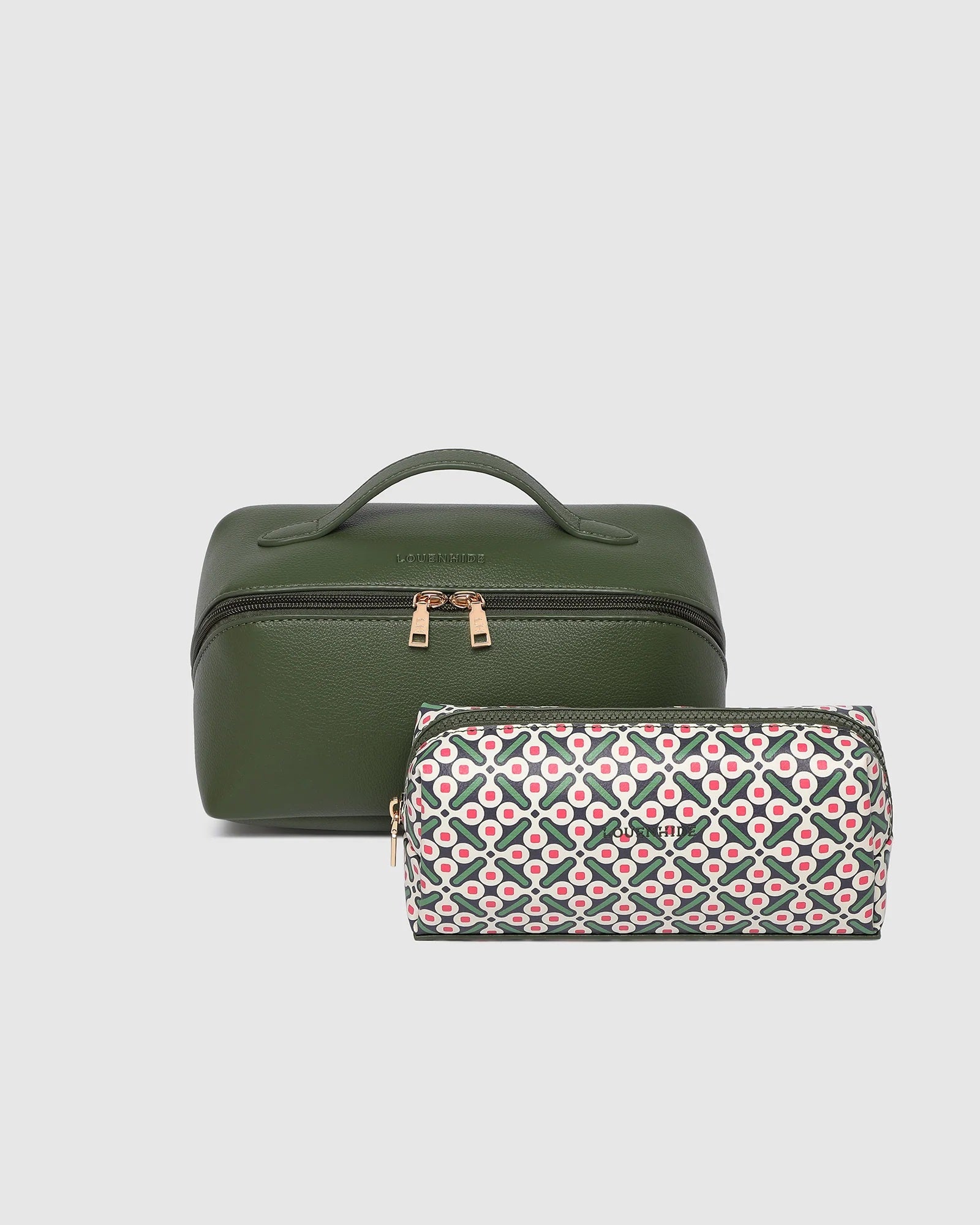 Louenhide Mary Brianna Cosmetic Set - Olive