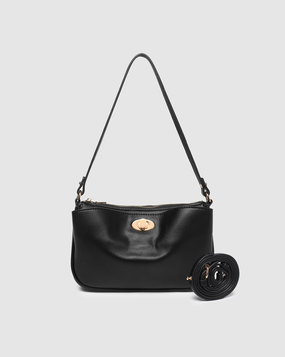 Louenhide Greta Shoulder Bag - Black