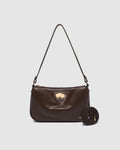 Louenhide Greta Shoulder Bag - Chocolate