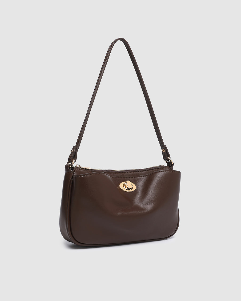 Louenhide Greta Shoulder Bag - Chocolate