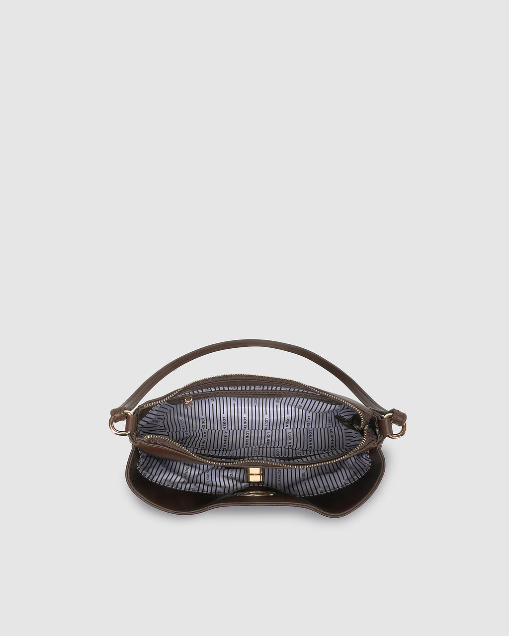 Louenhide Greta Shoulder Bag - Chocolate