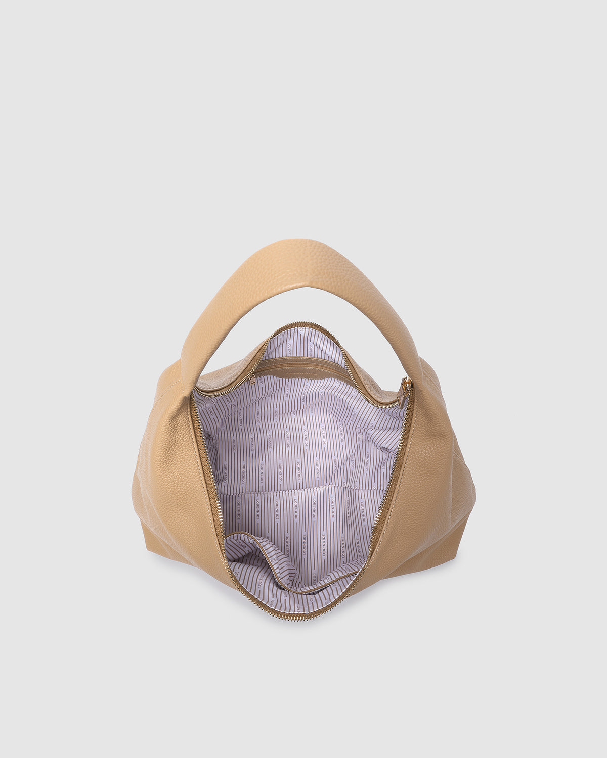 Louenhide Valentina Slouch Shoulder Bag - Camel