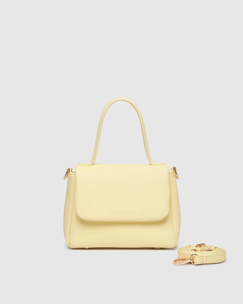 Louenhide Connie Top Handle Bag - Butter Yellow