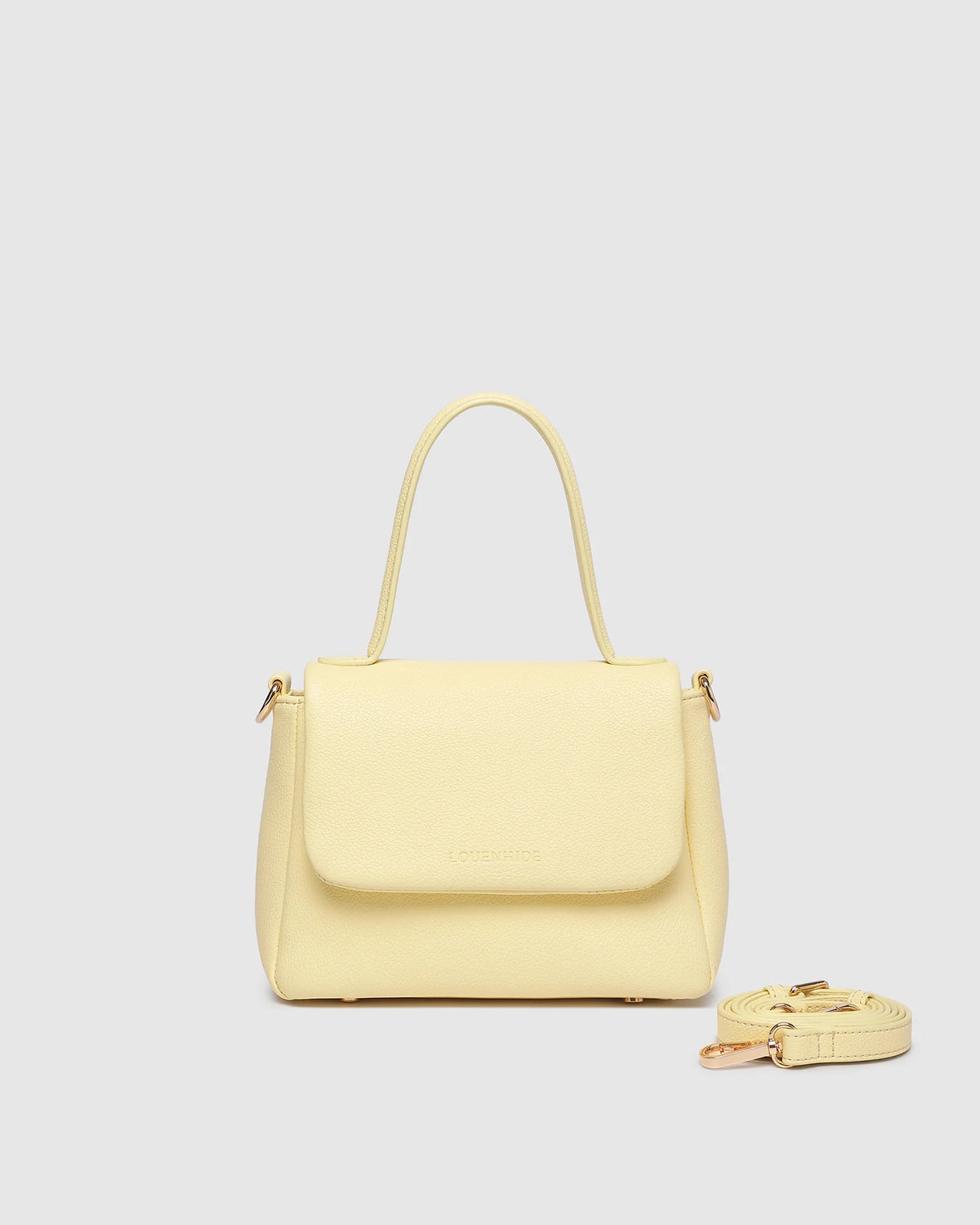 Louenhide Connie Top Handle Bag - Butter Yellow