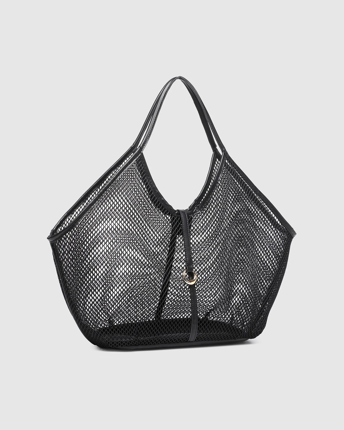 Louenhide Calypso Mesh Tote Bag - Black